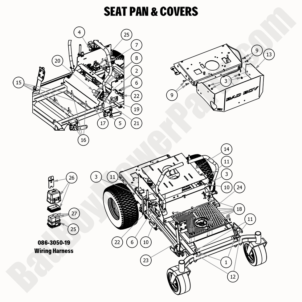 2020 MZ & MZ Magnum Seat Pan and Covers